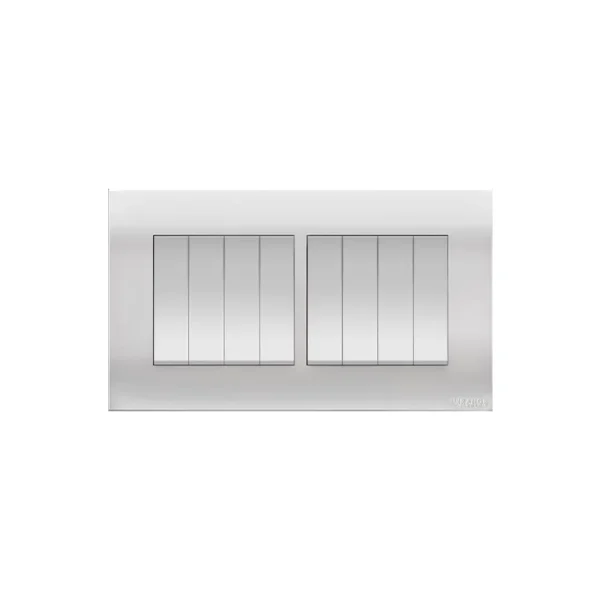 Orange Akoya 8Gang 1Way 16A Switch