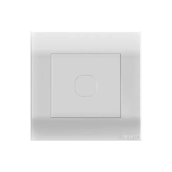 Orange Akoya Blank Plate with Removable Plug
