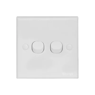 Orange Casablanca 2Gang 2Way 10A Switch