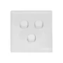Orange Casablanca 3Gang 2Way 10A Switch