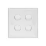 Orange Casablanca 4Gang 2Way 10A Switch