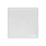 Orange Casablanca Blank Plate with Removable Plug