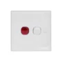 Orange Casablanca 20A Double Pole Switch with indicator