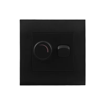 Orange Akoya 400Watt Light Dimmer Controller with Switch (Black)