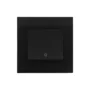 Orange Akoya 20A Double Pole Switch (Black)
