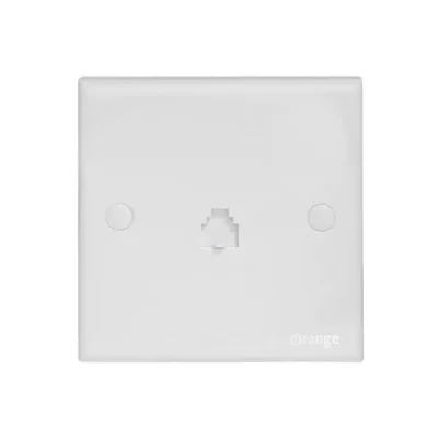 Orange Casablanca 4Wire Telephone Outlet